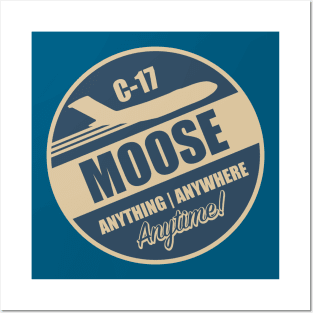 C-17 Moose Posters and Art